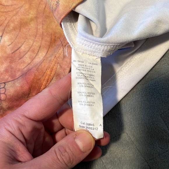 Karen by Karen Kane Short-Sleeve Shirt, Boho, Floral, Colorful,  Sleeves, Size M - Picture 7 of 9